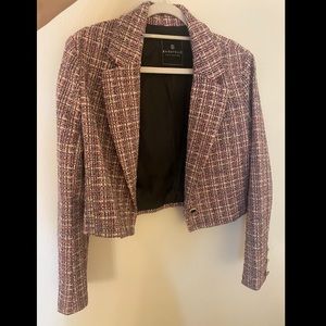 Bagatelle Cropped Tweed Blazer